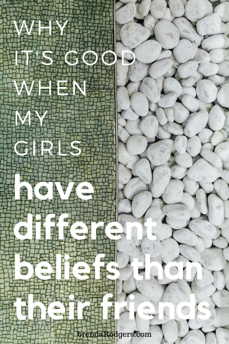 when girls have different beliefs than their friends